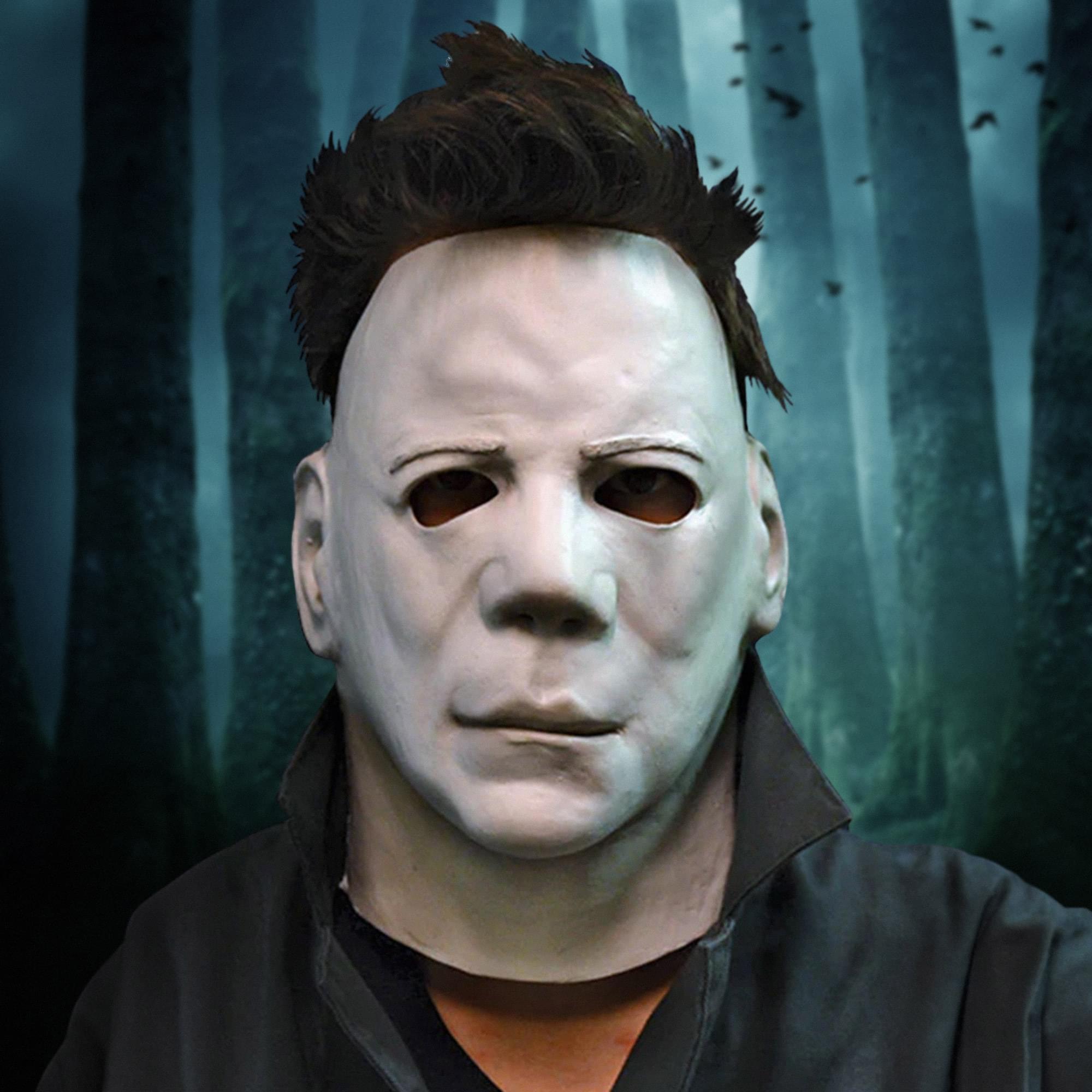 Halloween II Costume Face Half-Mask Adult