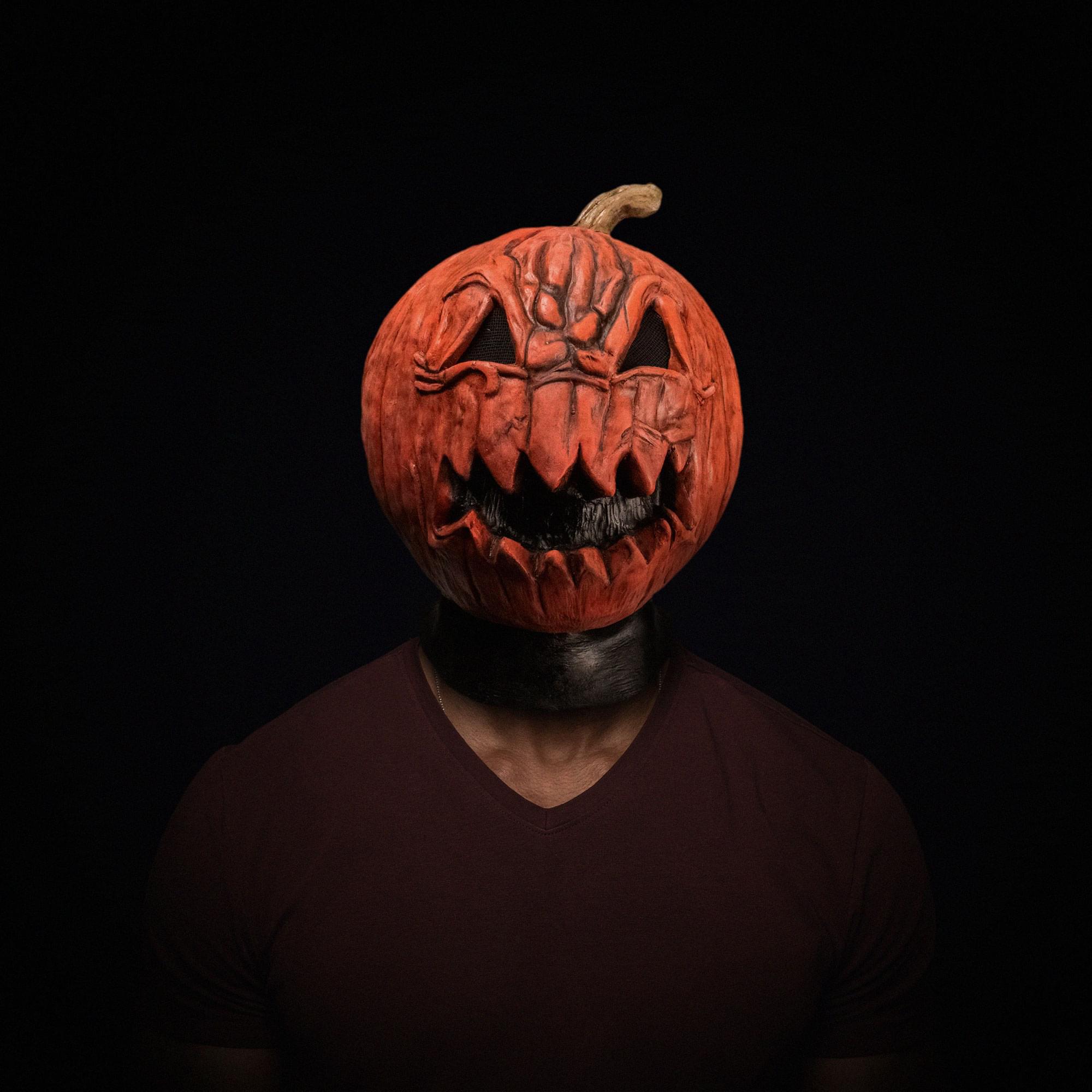 Goosebumps Attack of the Jack-O-Lanterns Adult Latex Costume Mask