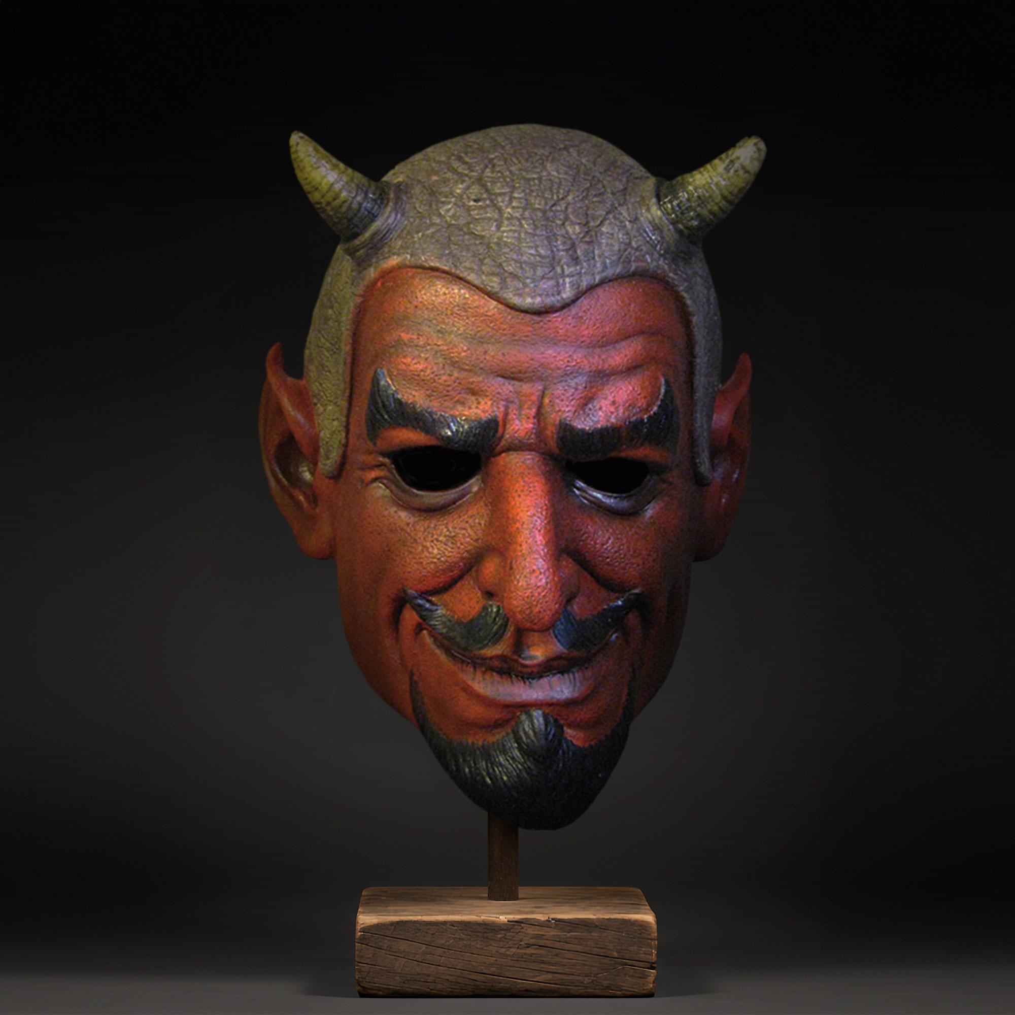 Ol' Scratch Devil Full Head Costume Mask Adult