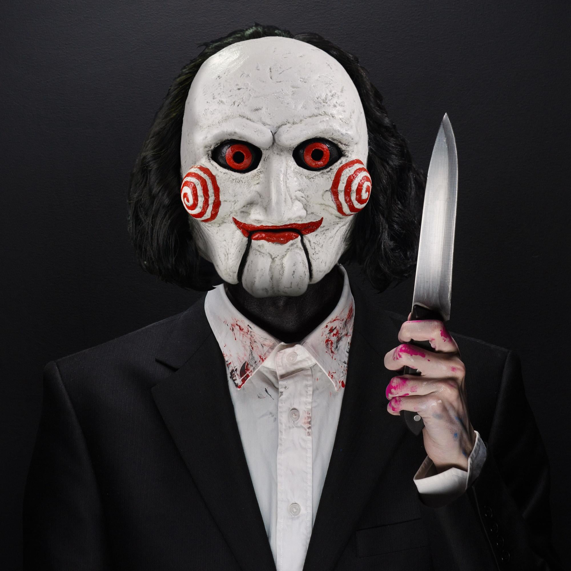 SAW Adult Costume Face Mask Billy Puppet