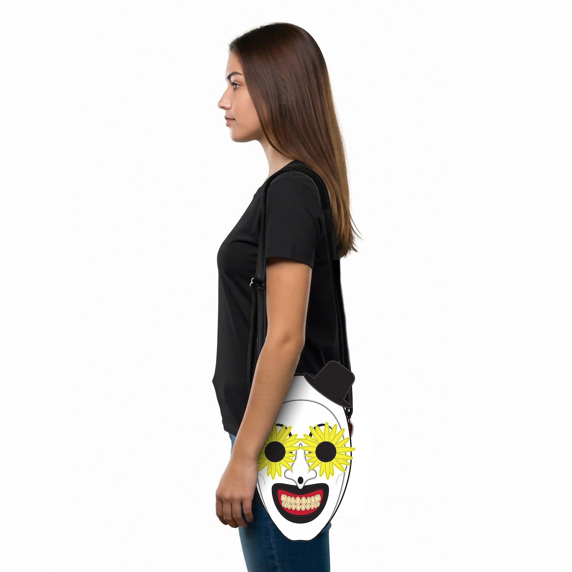 Terrifier 2 Art The Clown Flower Glasses Designer Costume Bag