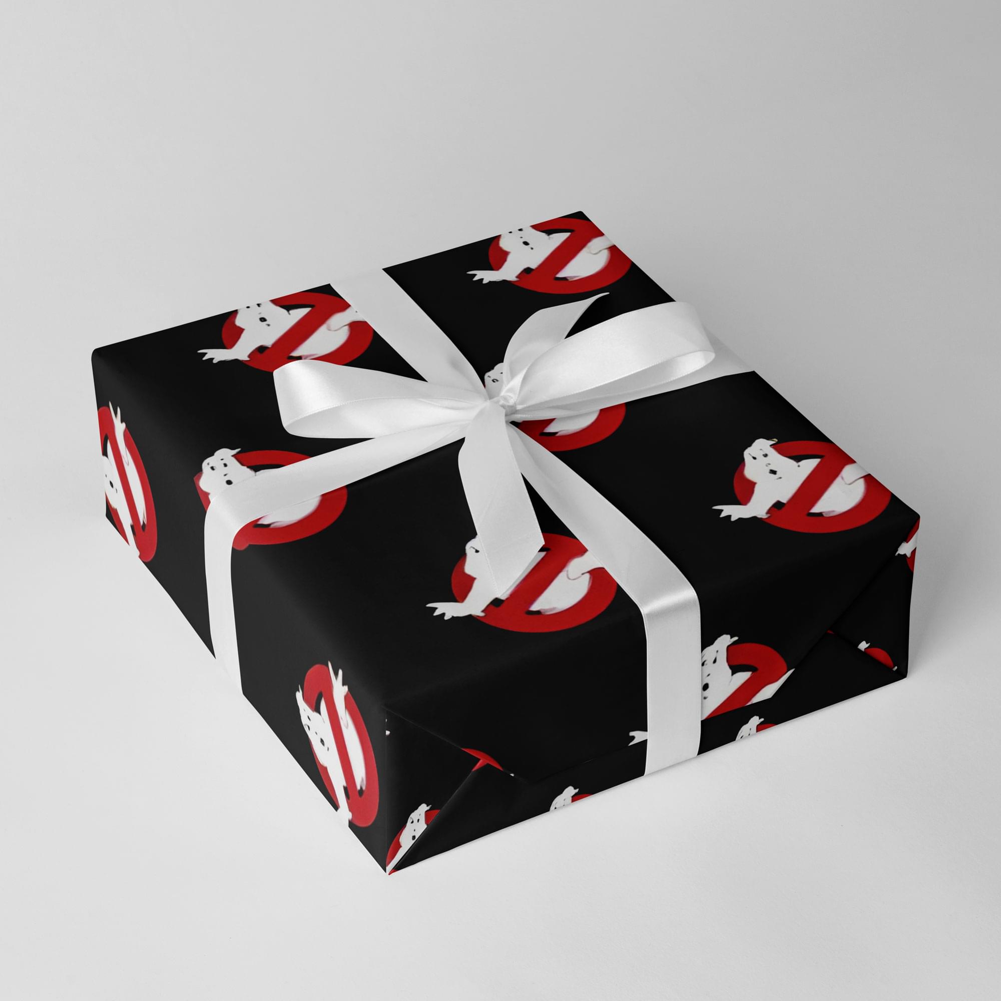 Ghostbusters "No Ghost" Wrapping Paper  | 30 x 96 Inches