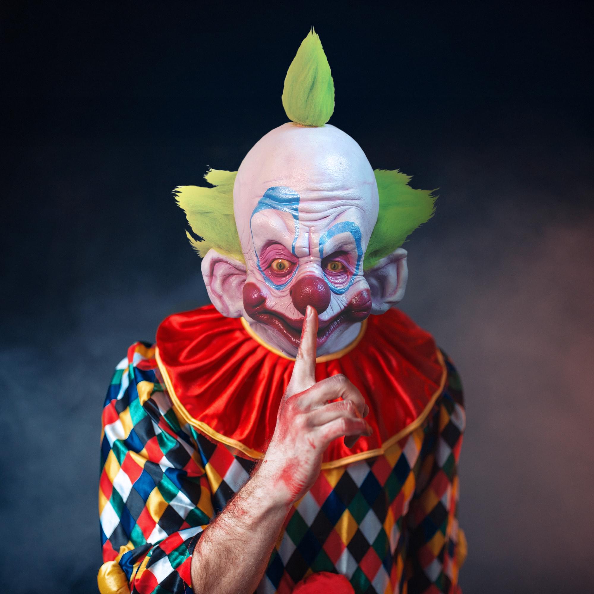 Killer Klowns From Outer Space Shorty Mask Adult Costume Accessory