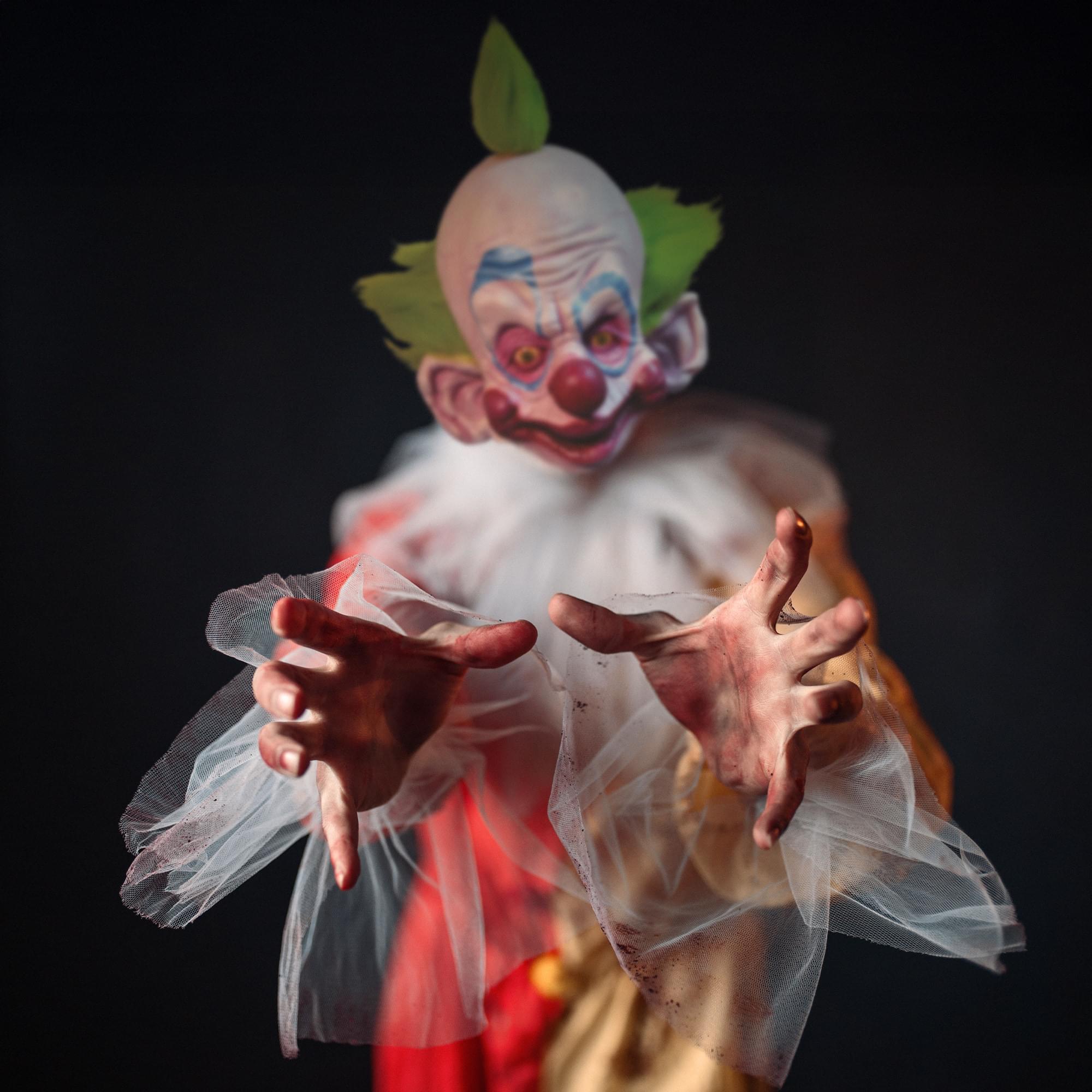 Killer Klowns From Outer Space Shorty Mask Adult Costume Accessory