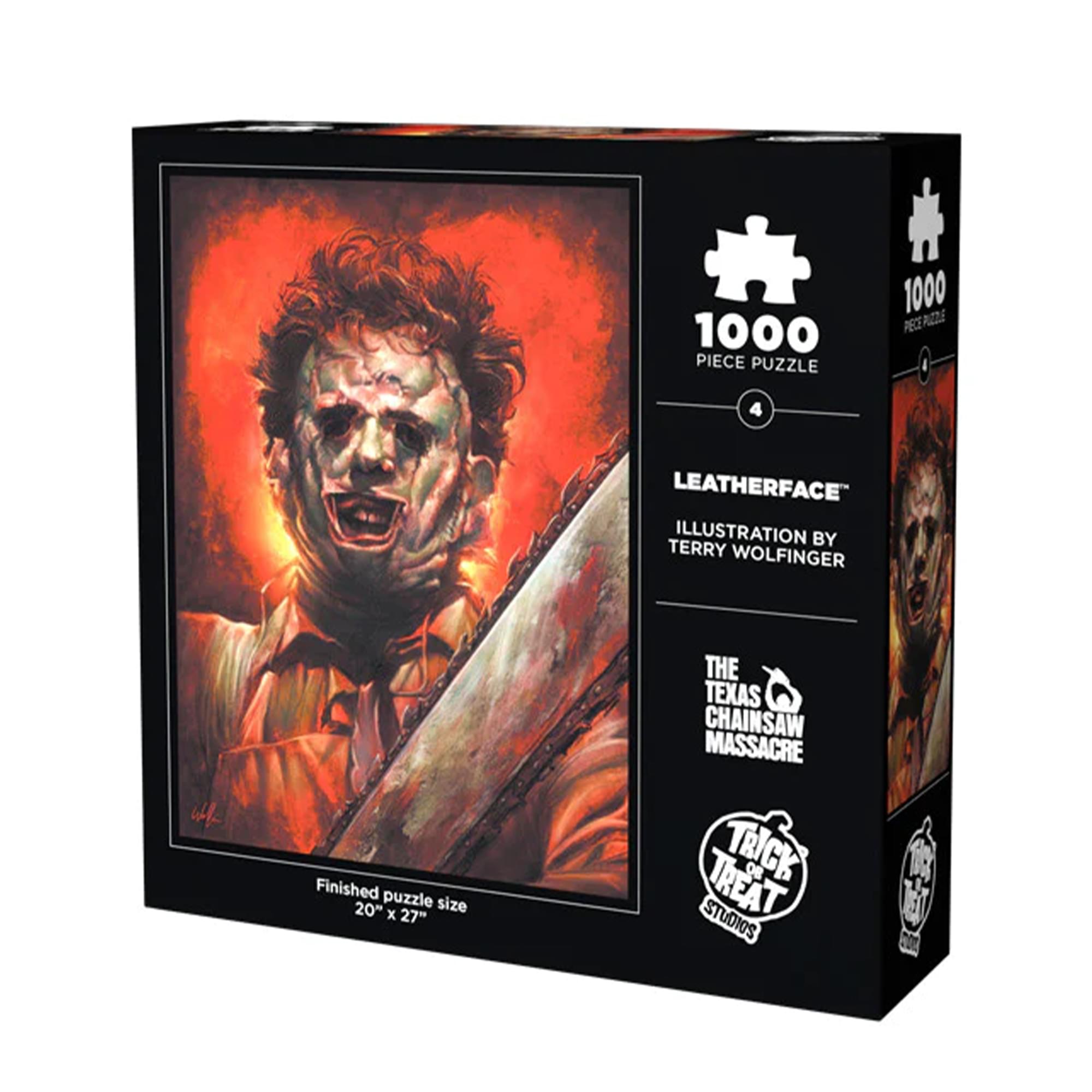 Texas Chainsaw Massacre Leatherface 1000 Piece Jigsaw Puzzle