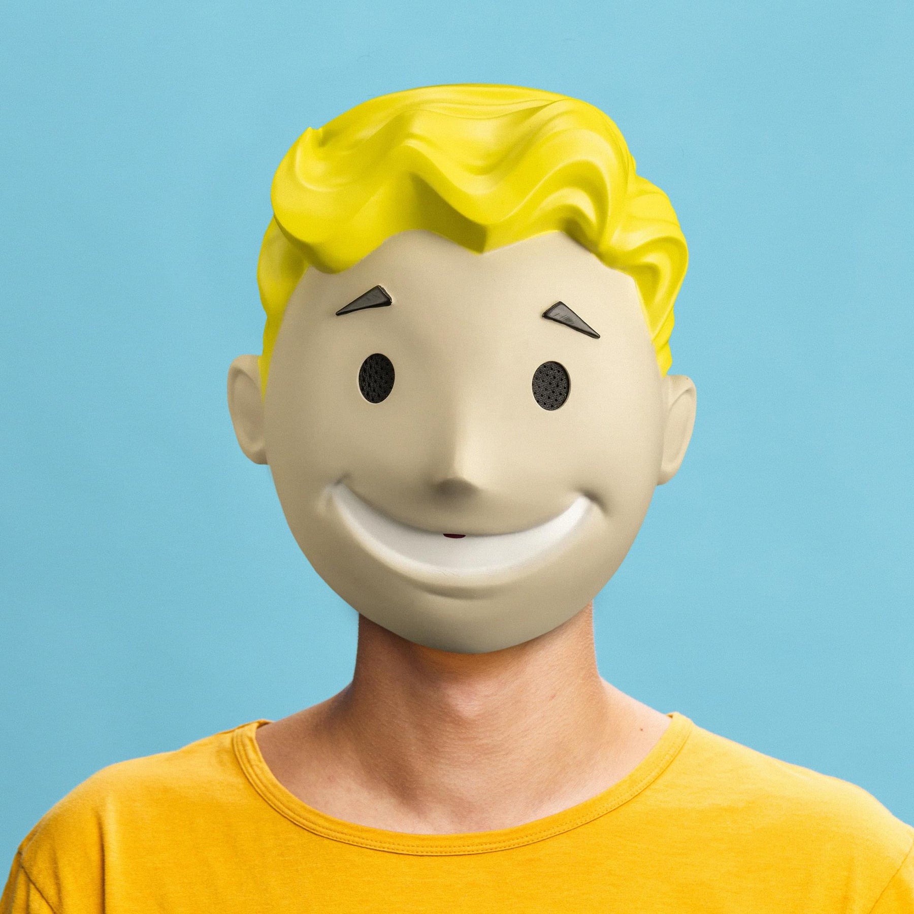 Fallout Vault Boy Adult Retro Injection Costume Mask