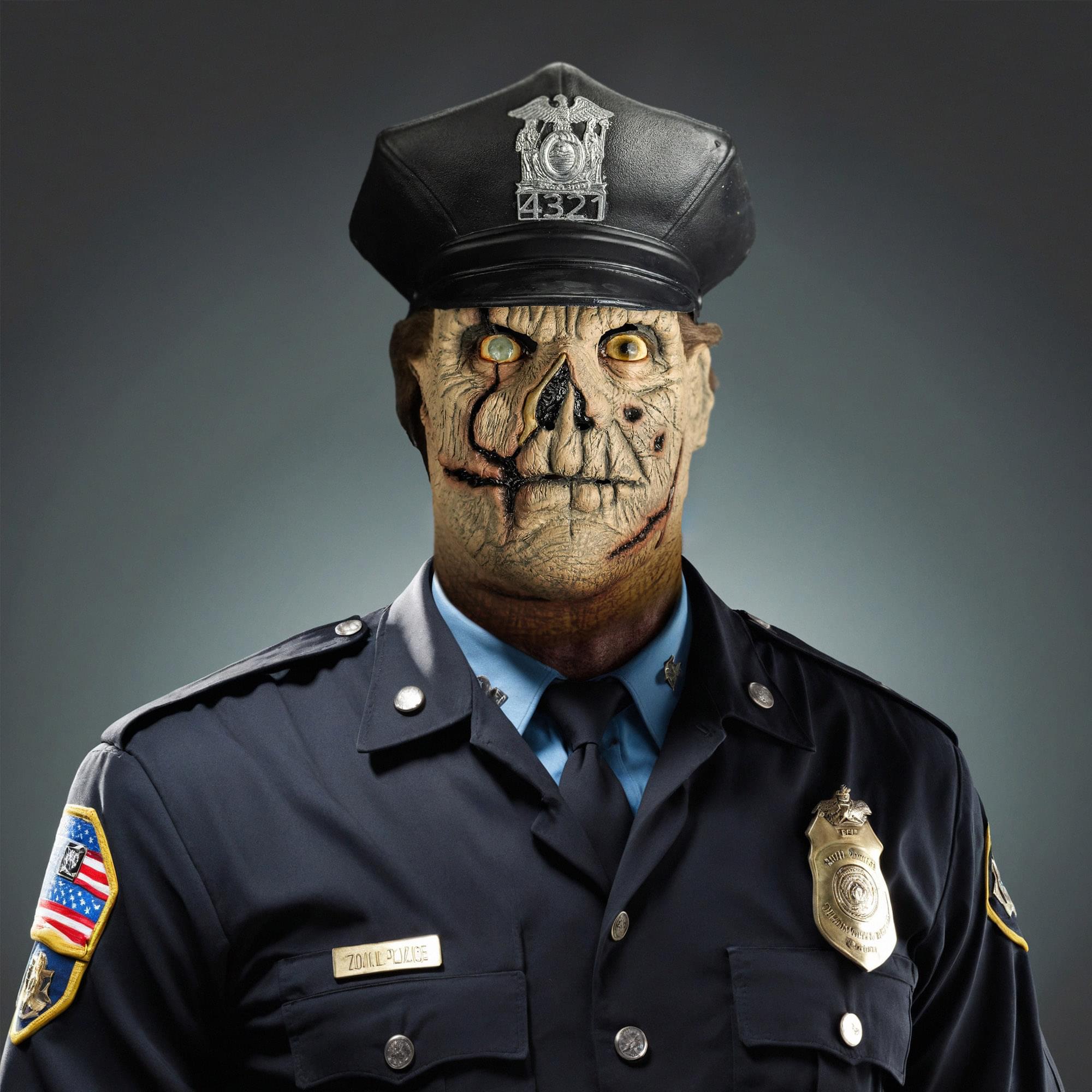 Maniac Cop 2 Cordell Adult Costume Mask