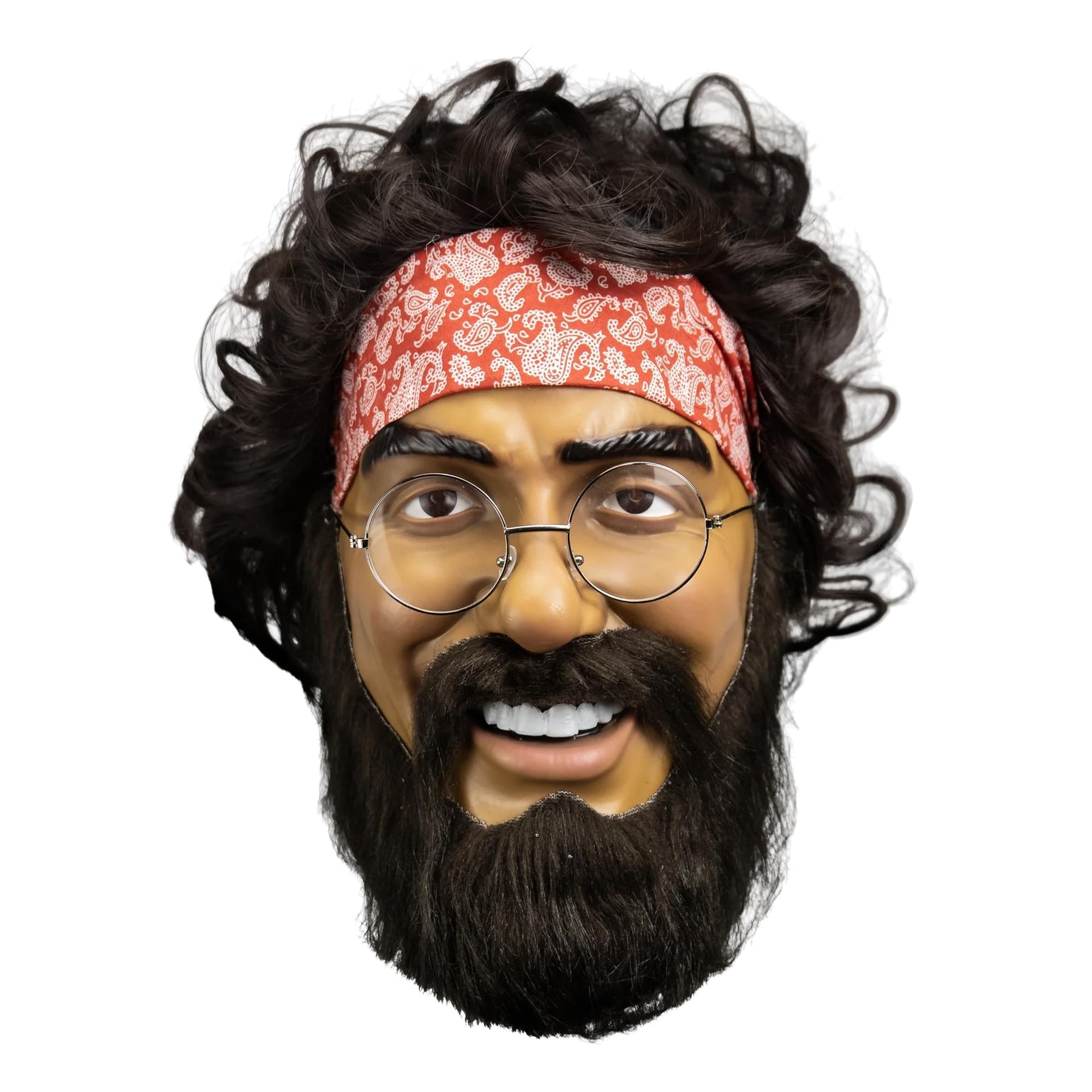 Cheech & Chong Deluxe Injection Adult Costume Mask | Chong