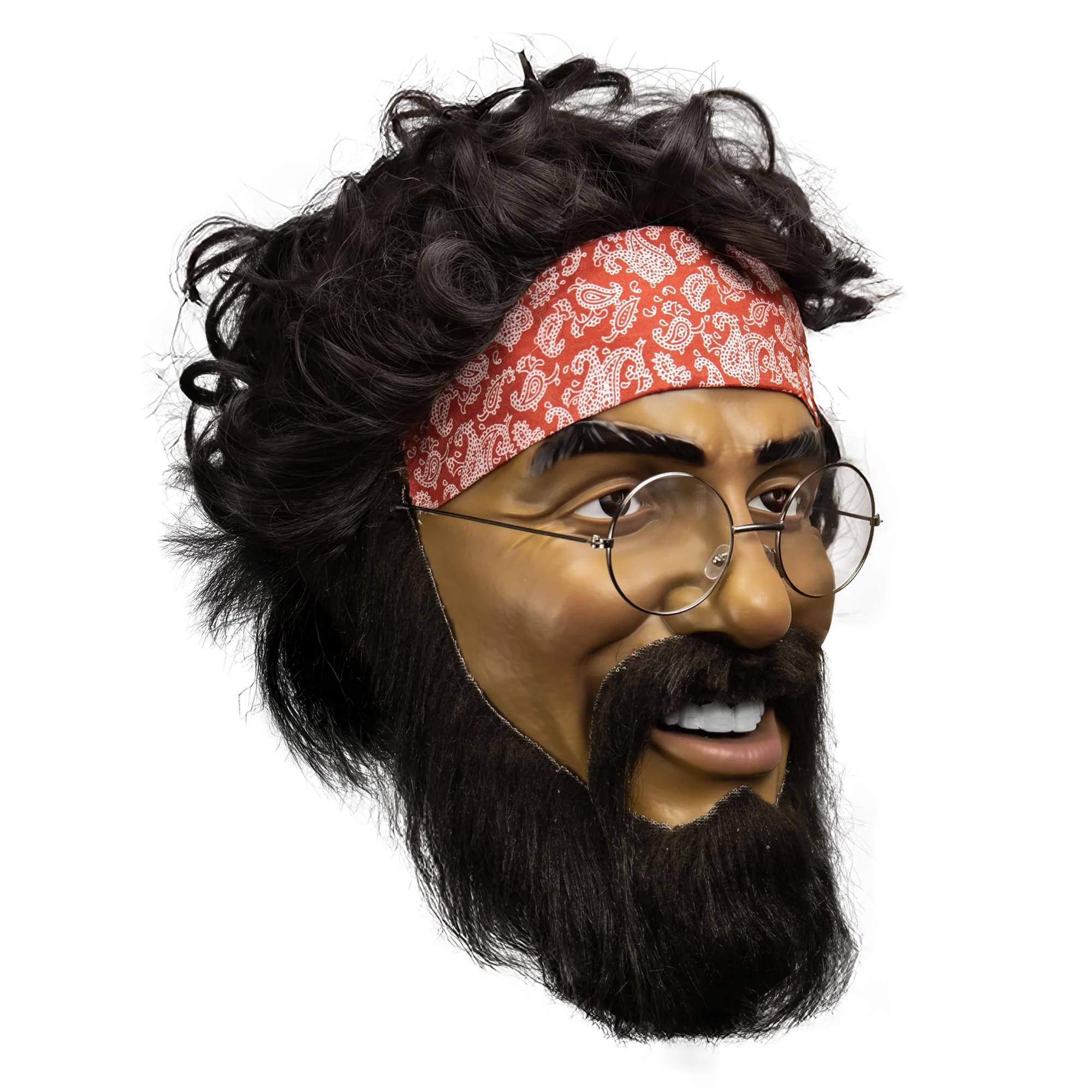 Cheech & Chong Deluxe Injection Adult Costume Mask | Chong