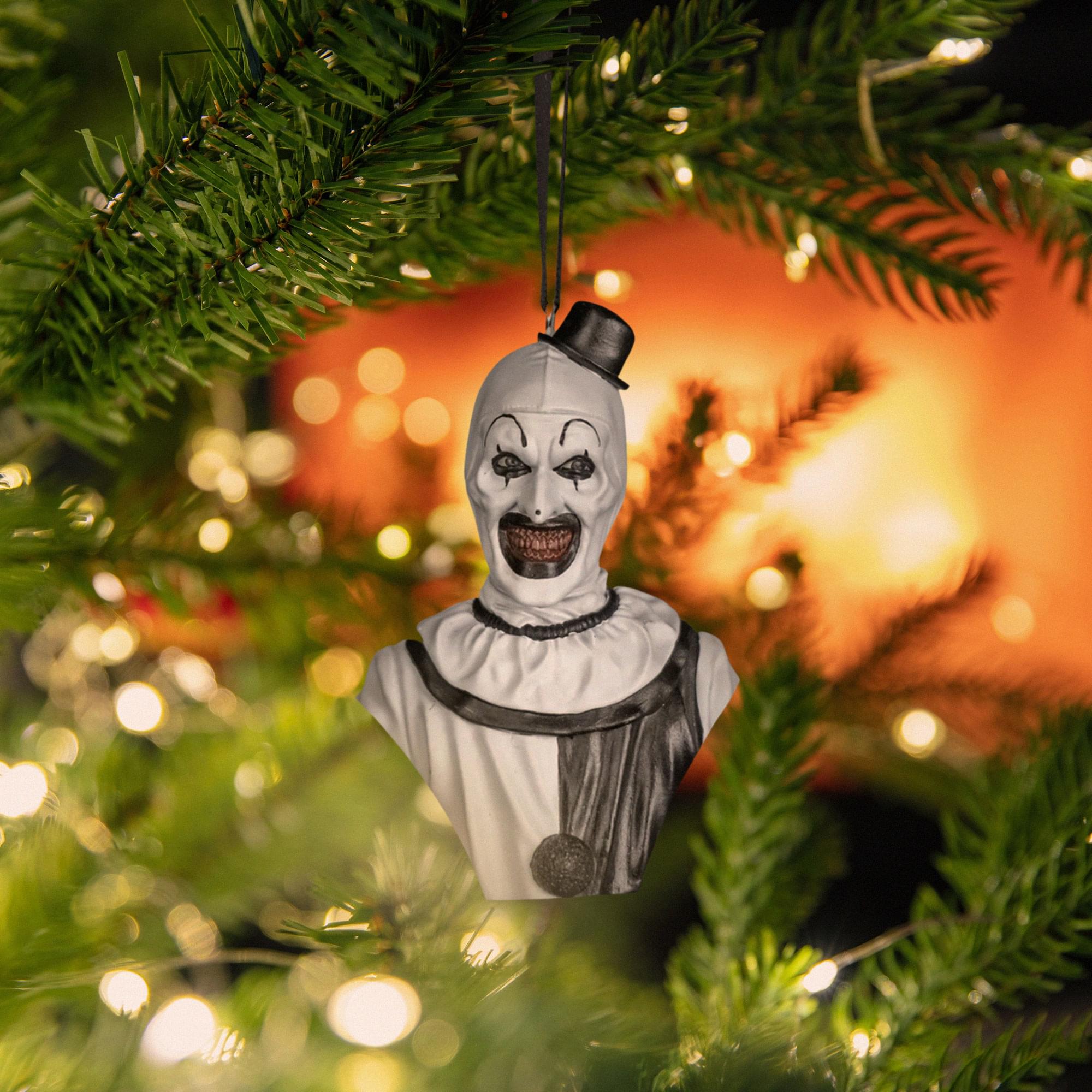 Terrifier Art the Clown Holiday Horrors Ornament