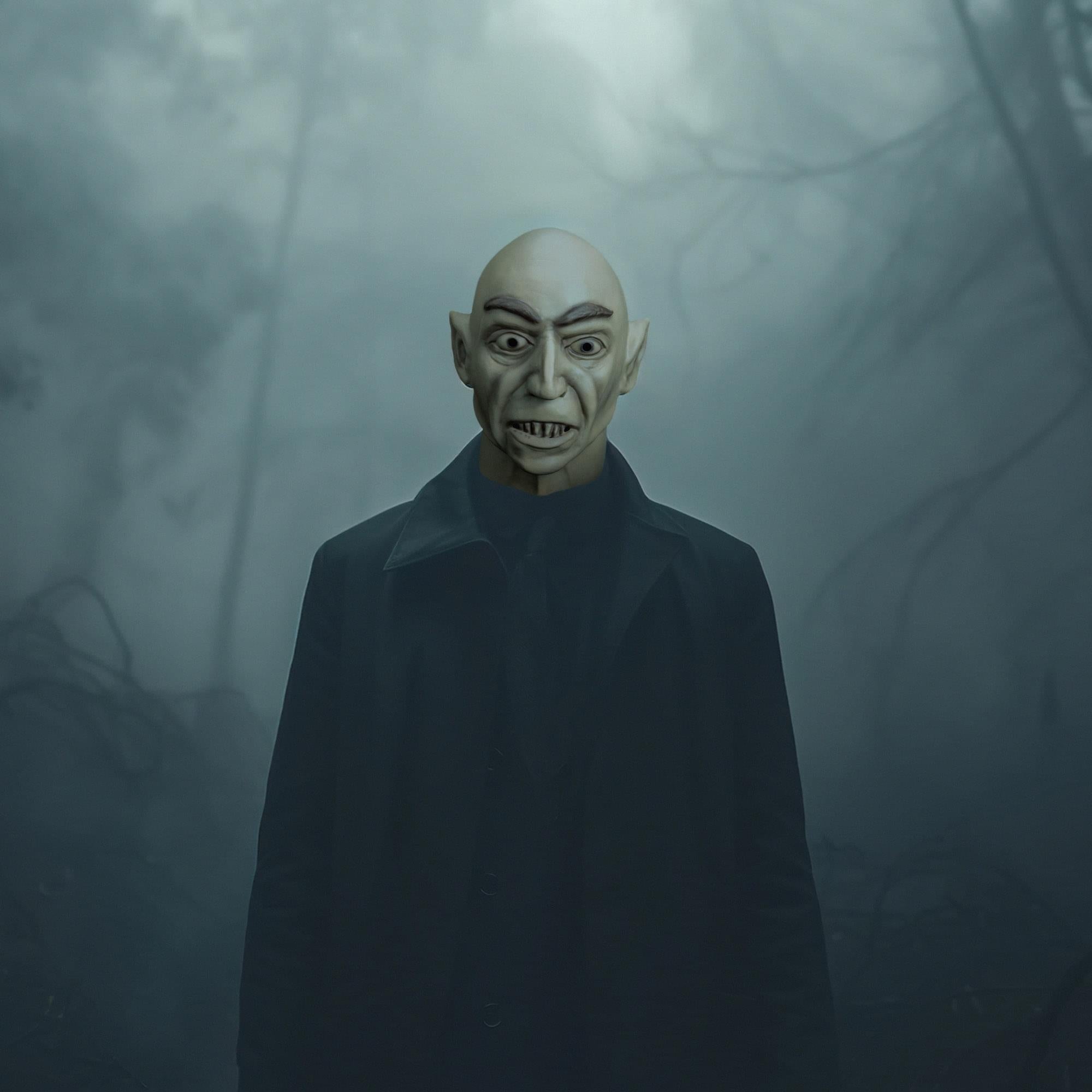 Don Post Studios Nosferatu Glow-In-The-Dark Adult Vinyl Costume Mask