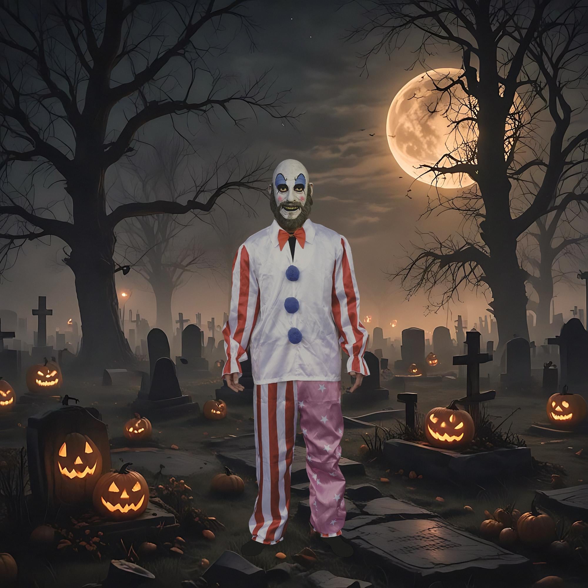 House of 1,000 Corpes Adult Costume Captain Spaulding
