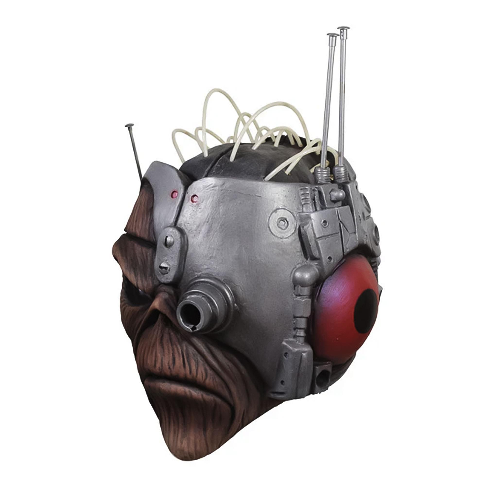 Iron Maiden Somewhere In Time Eddie Adult Latex Costume Mask