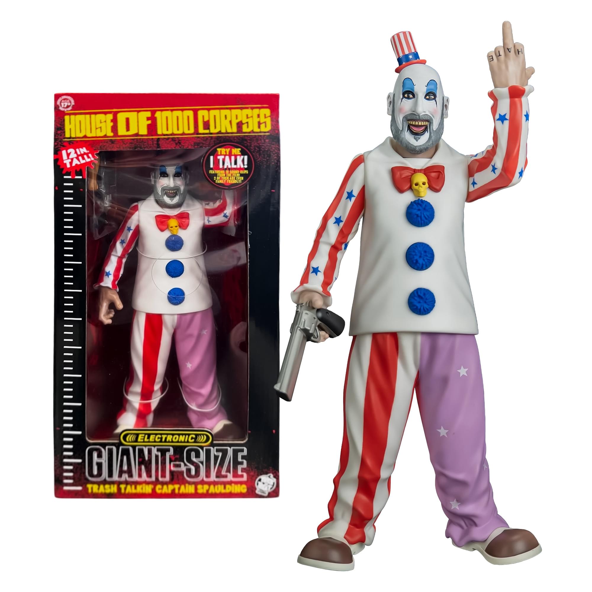 House Of 1000 Corpses Captain Spaulding Talking 12-Inch Action Figure