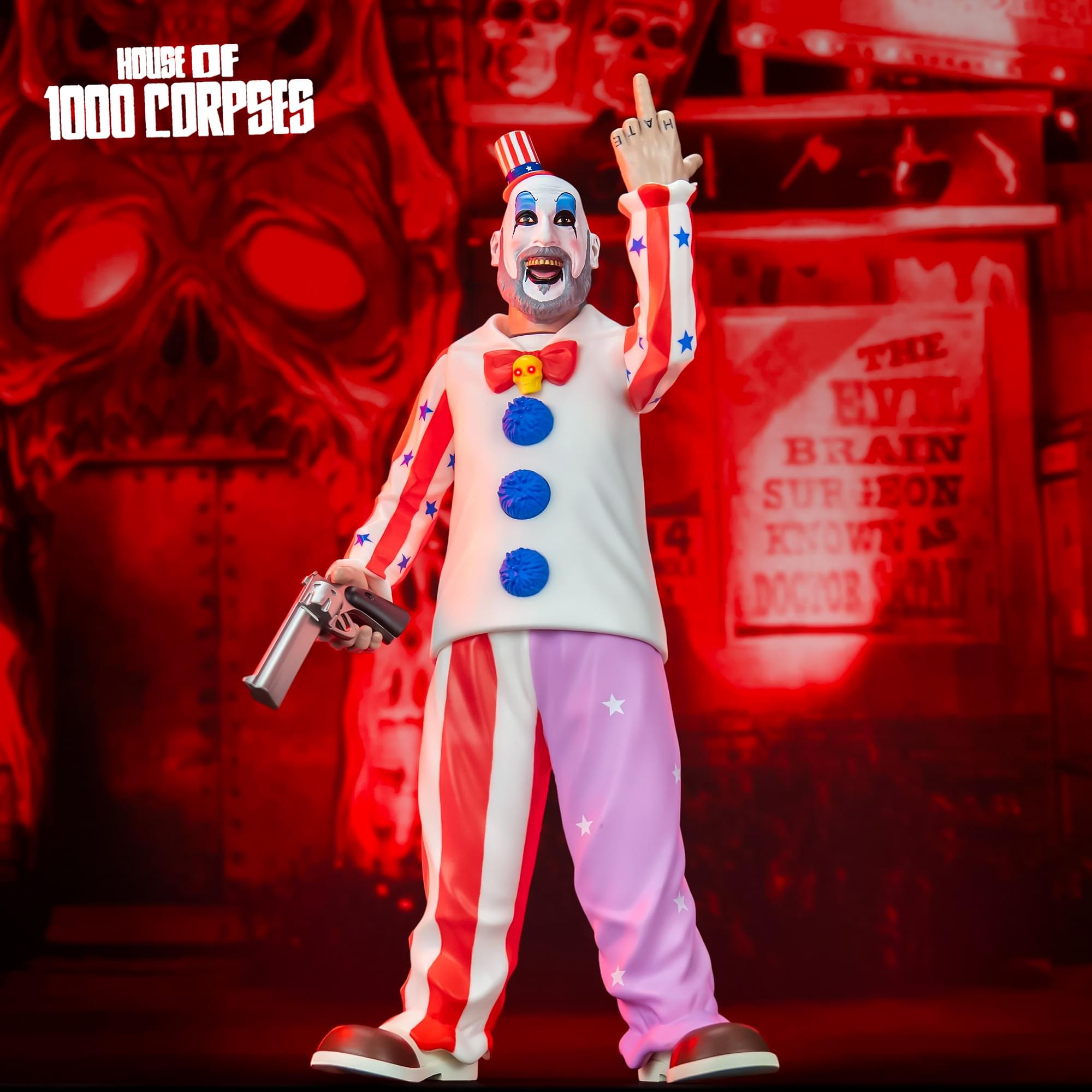 House Of 1000 Corpses Captain Spaulding Talking 12-Inch Action Figure