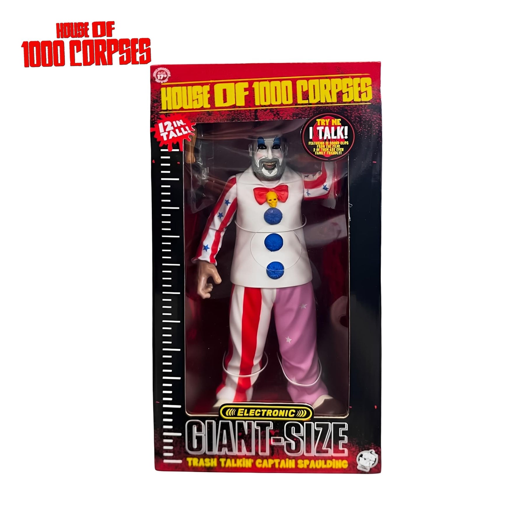 House Of 1000 Corpses Captain Spaulding Talking 12-Inch Action Figure