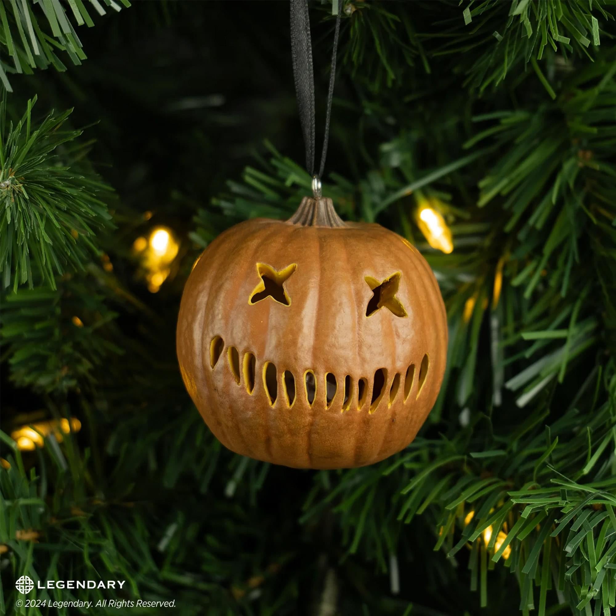 Trick R Treat Light Up Pumpkin Holiday Horrors Ornament