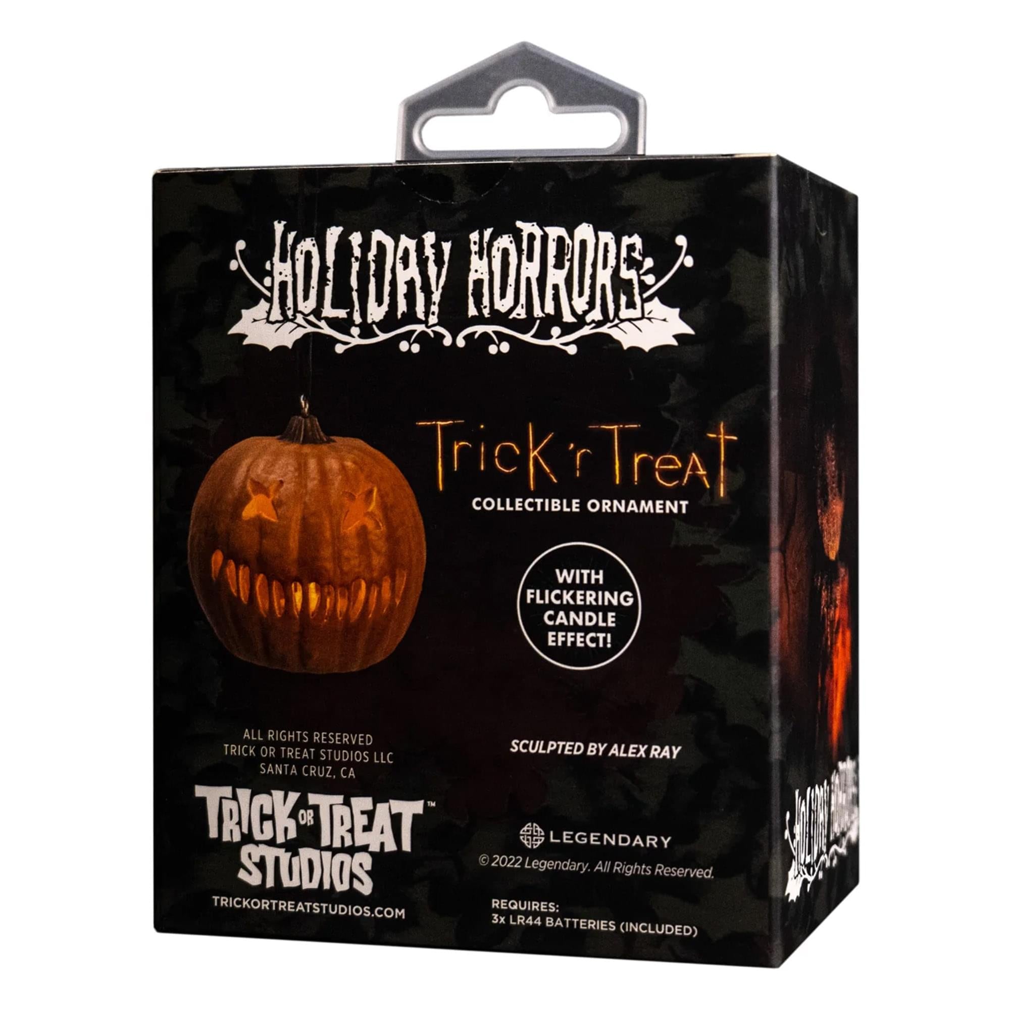 Trick R Treat Light Up Pumpkin Holiday Horrors Ornament