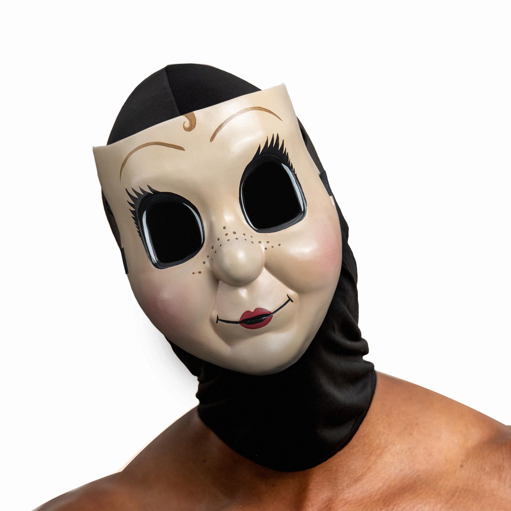 The Strangers Chapter 1 Dollface Adult Injection Costume Mask
