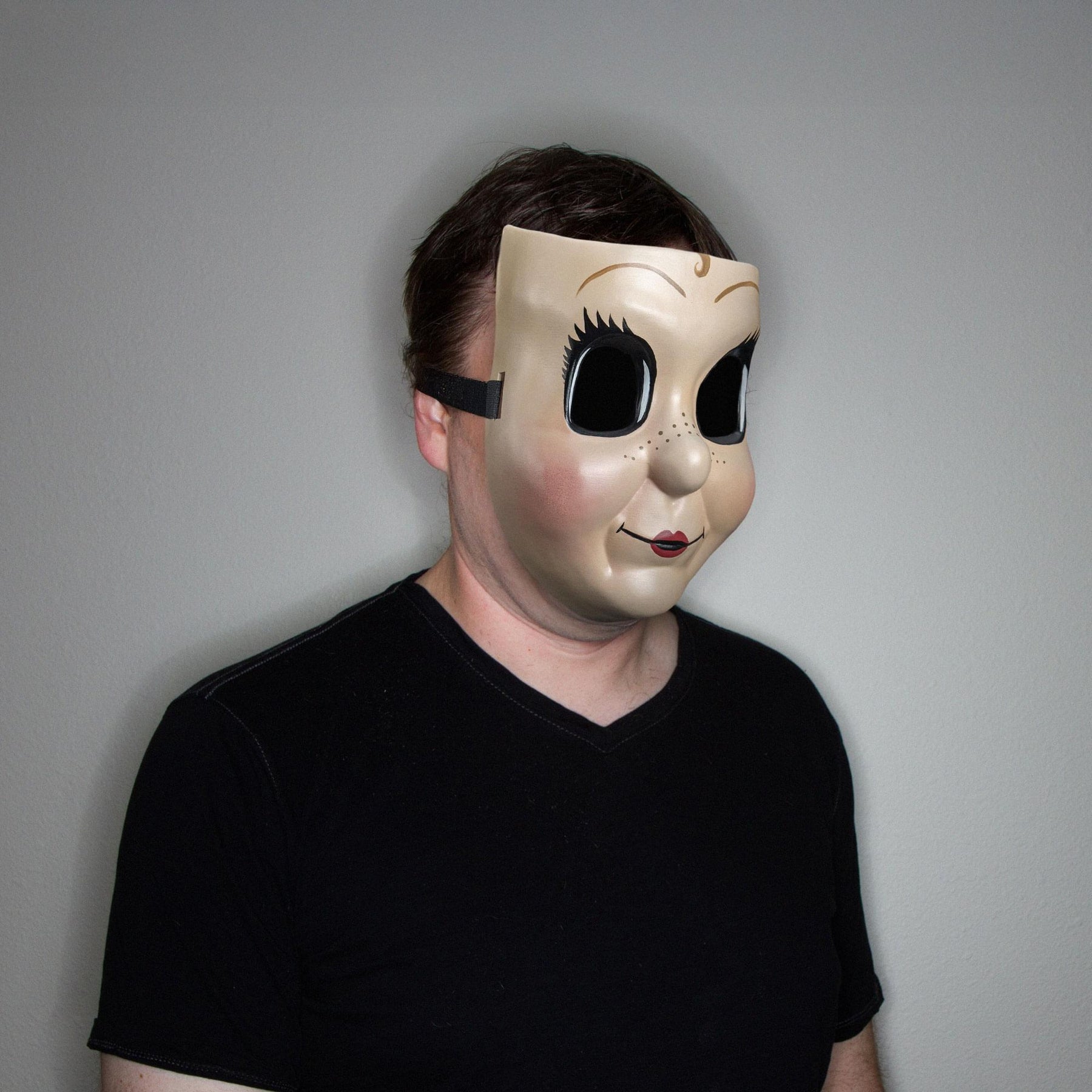 The Strangers Chapter 1 Dollface Adult Injection Costume Mask