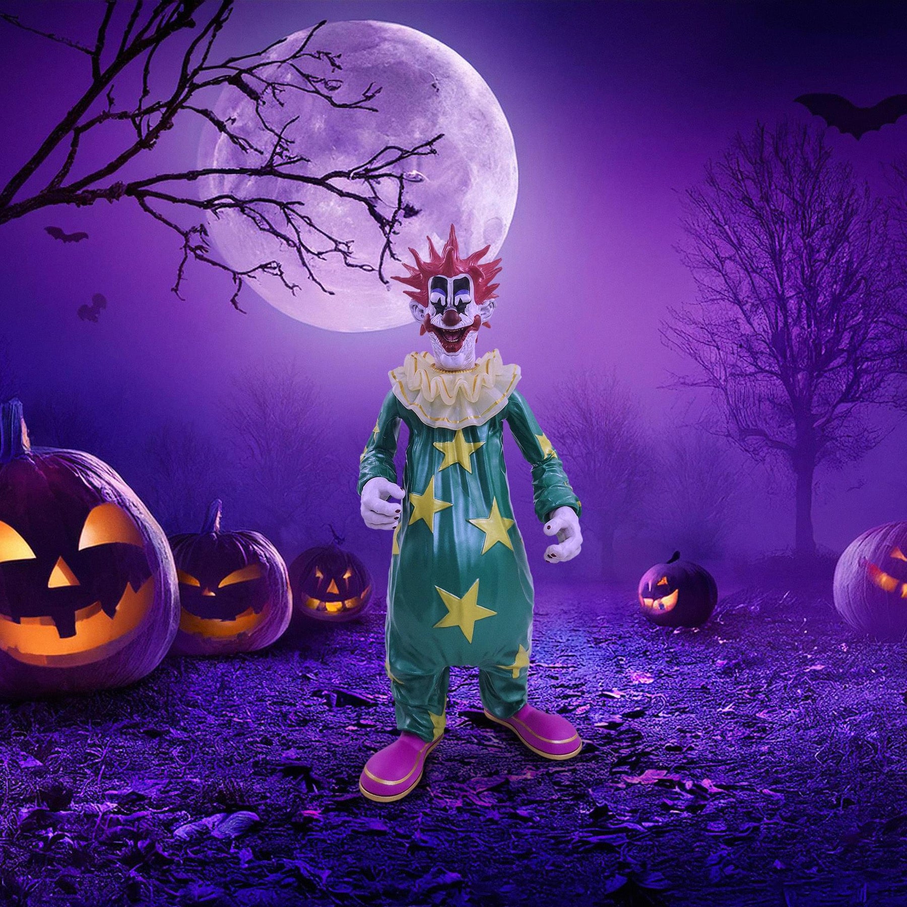 Killer Klowns from Outer Space Scream Greats 8-Inch Figure | Spikey
