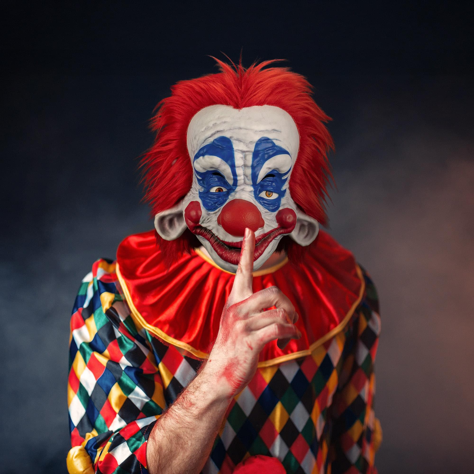 Killer Klowns from Outerspace Rudy Adult Deluxe Injection Mask