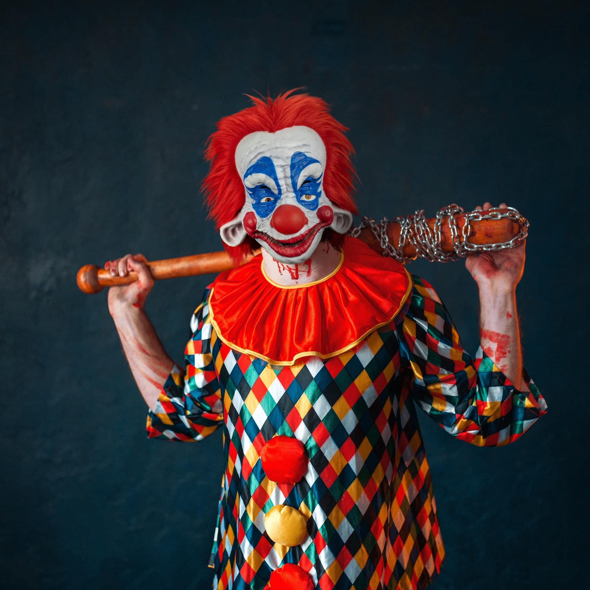 Killer Klowns from Outerspace Rudy Adult Deluxe Injection Mask