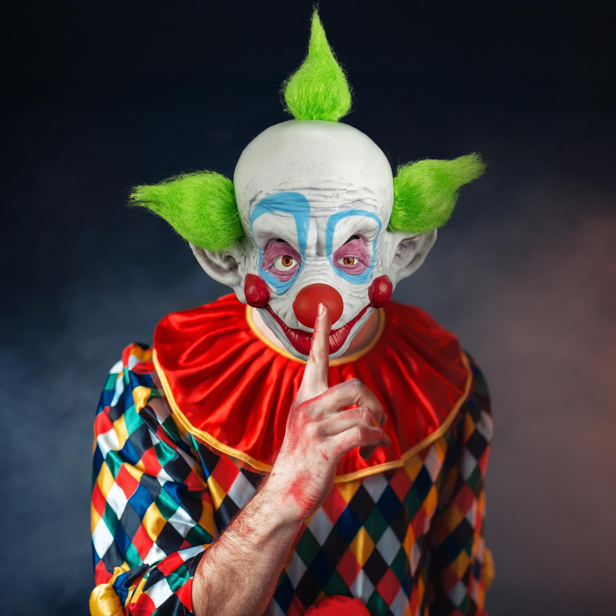 Killer Klowns From Outerspace Shorty Adult Deluxe Injection Mask