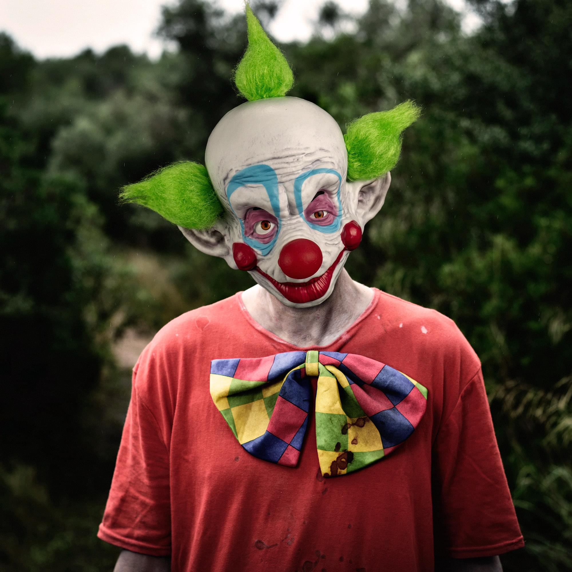 Killer Klowns From Outerspace Shorty Adult Deluxe Injection Mask