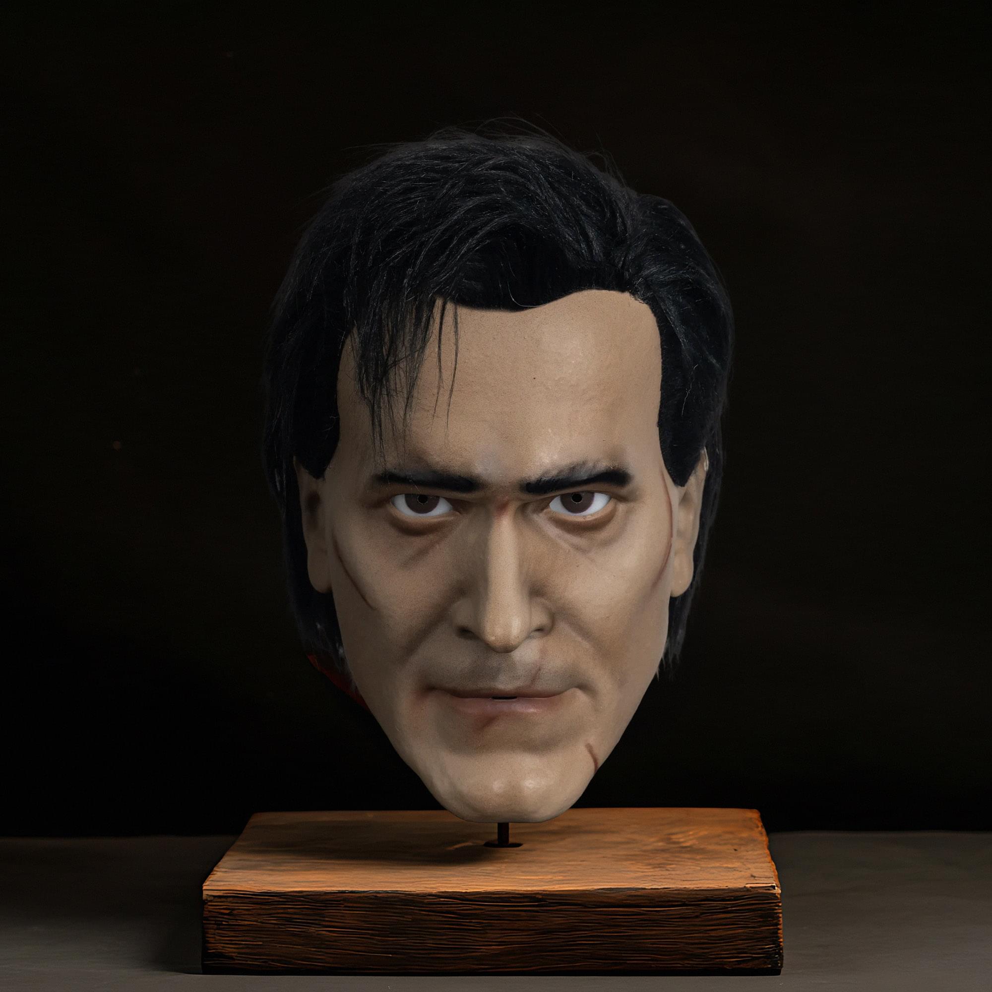 Army Of Darkness Ash Deluxe Adult Injection Costume Mask
