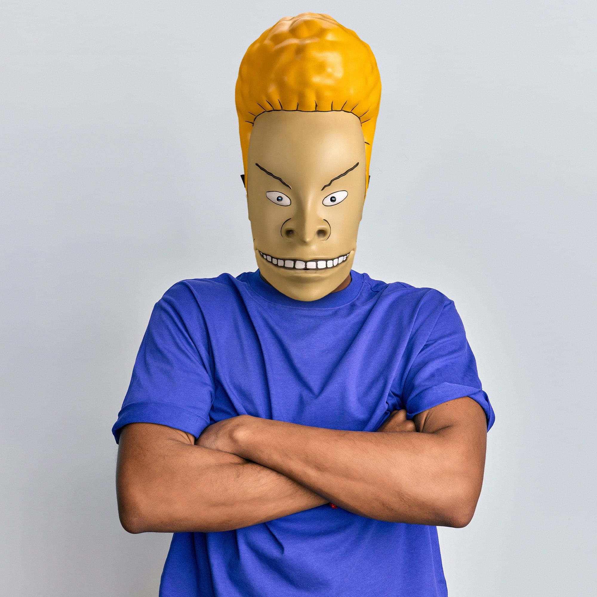 Beavis and Butt-Head Deluxe Adult Injection Costume Mask | Beavis