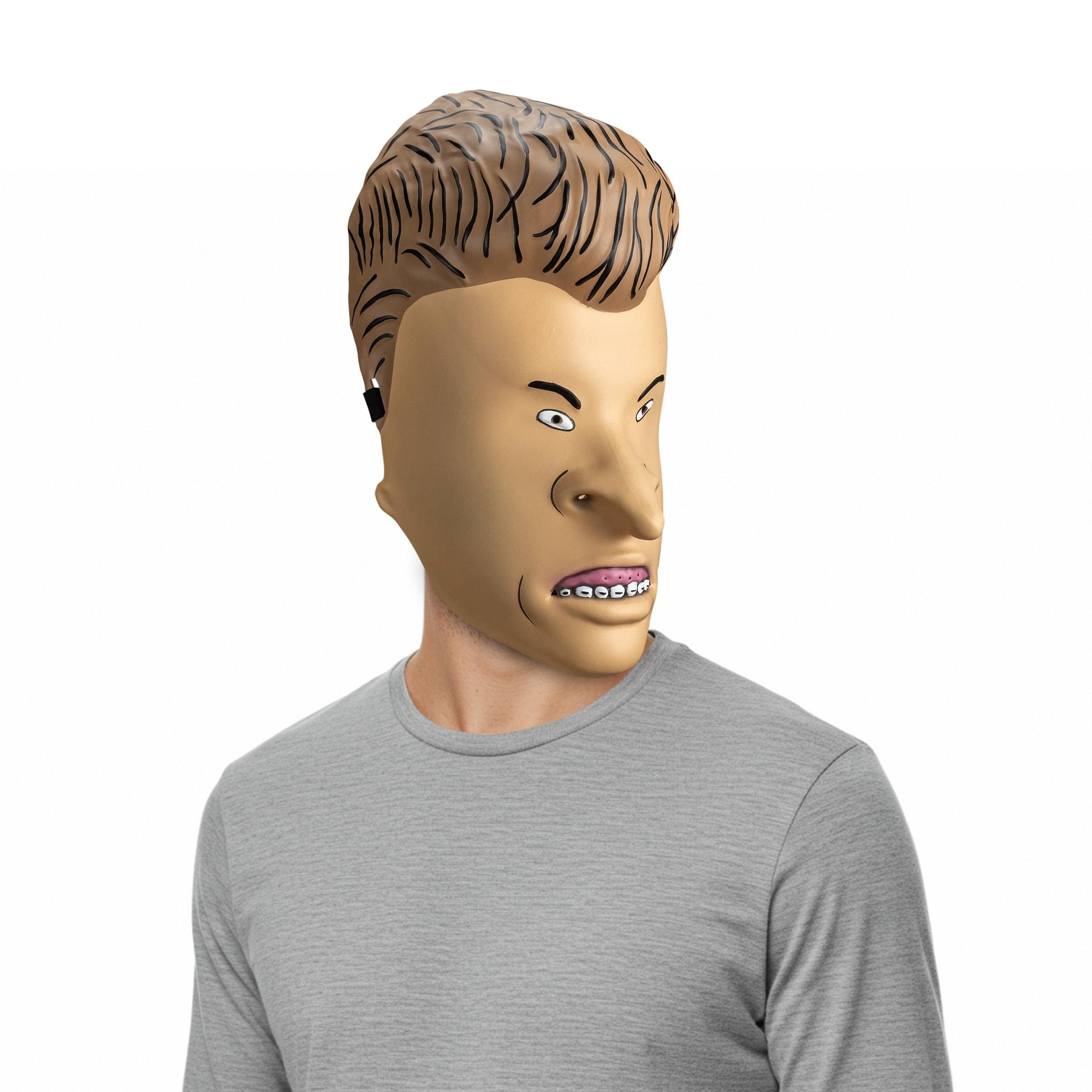 Beavis and Butt-Head Deluxe Adult Injection Costume Mask | Butt-Head