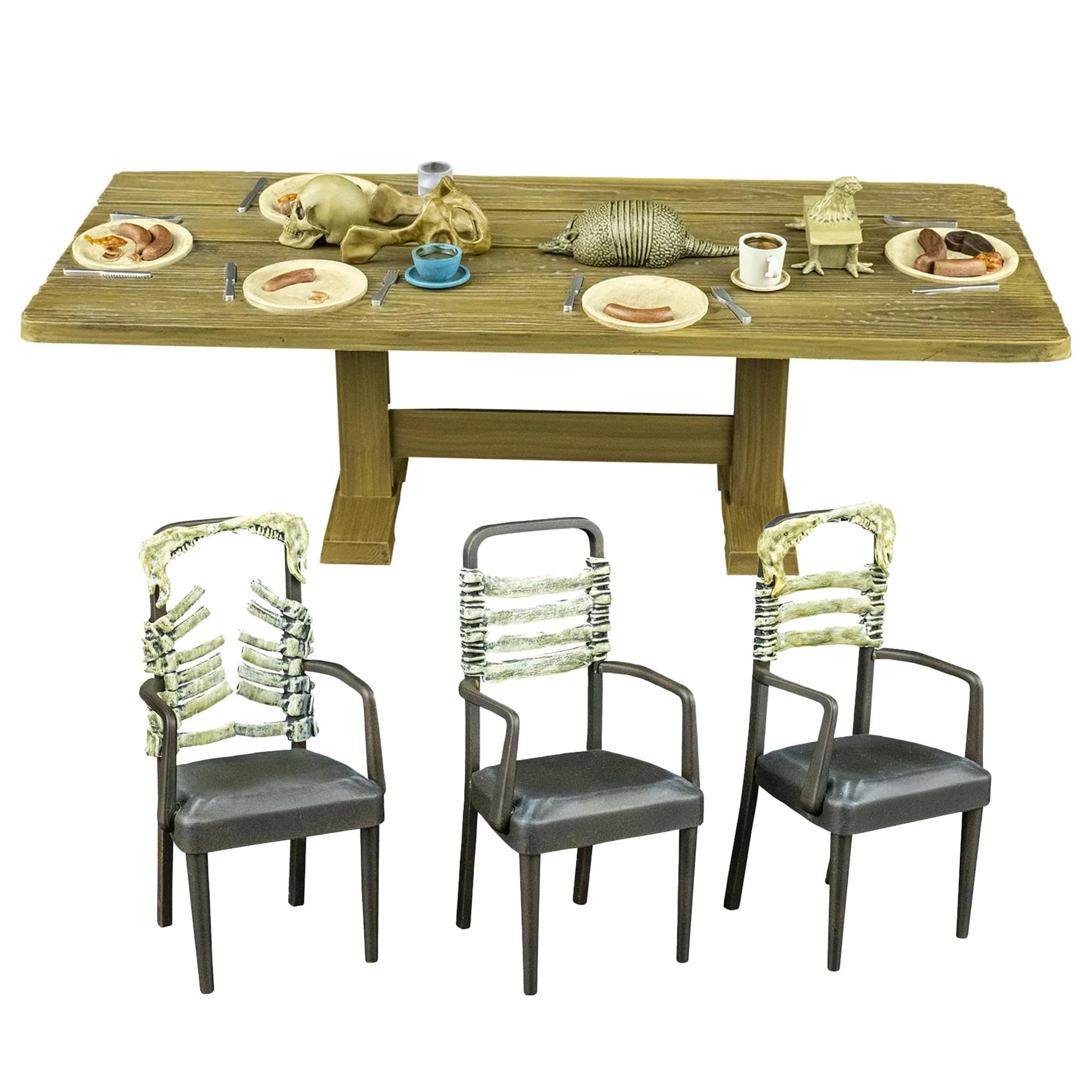The Texas Chainisaw Massacre (1974) Dinner Scene 5 Inch Figure Playset