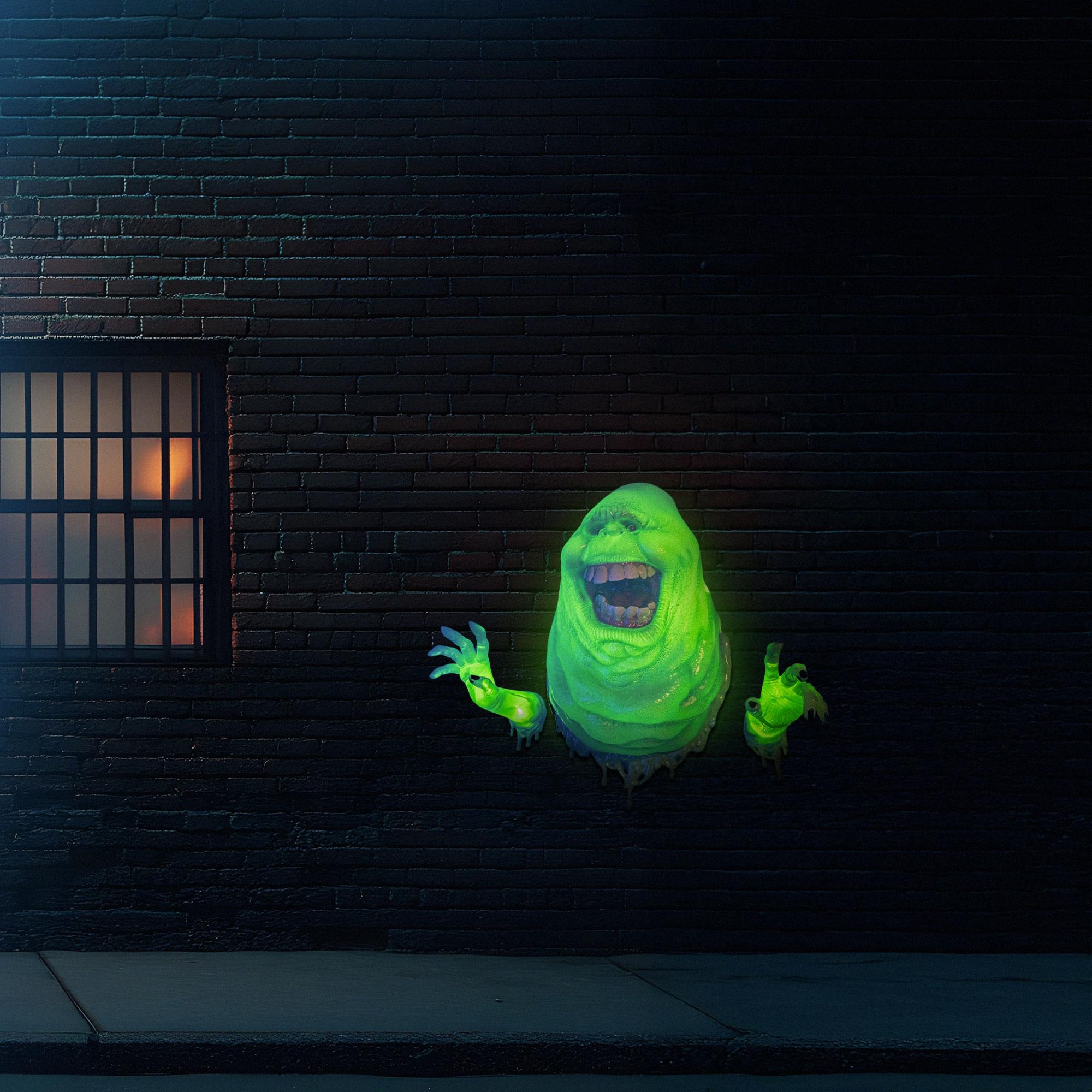Ghostbusters Slimer Wallbreaker Halloween Decor