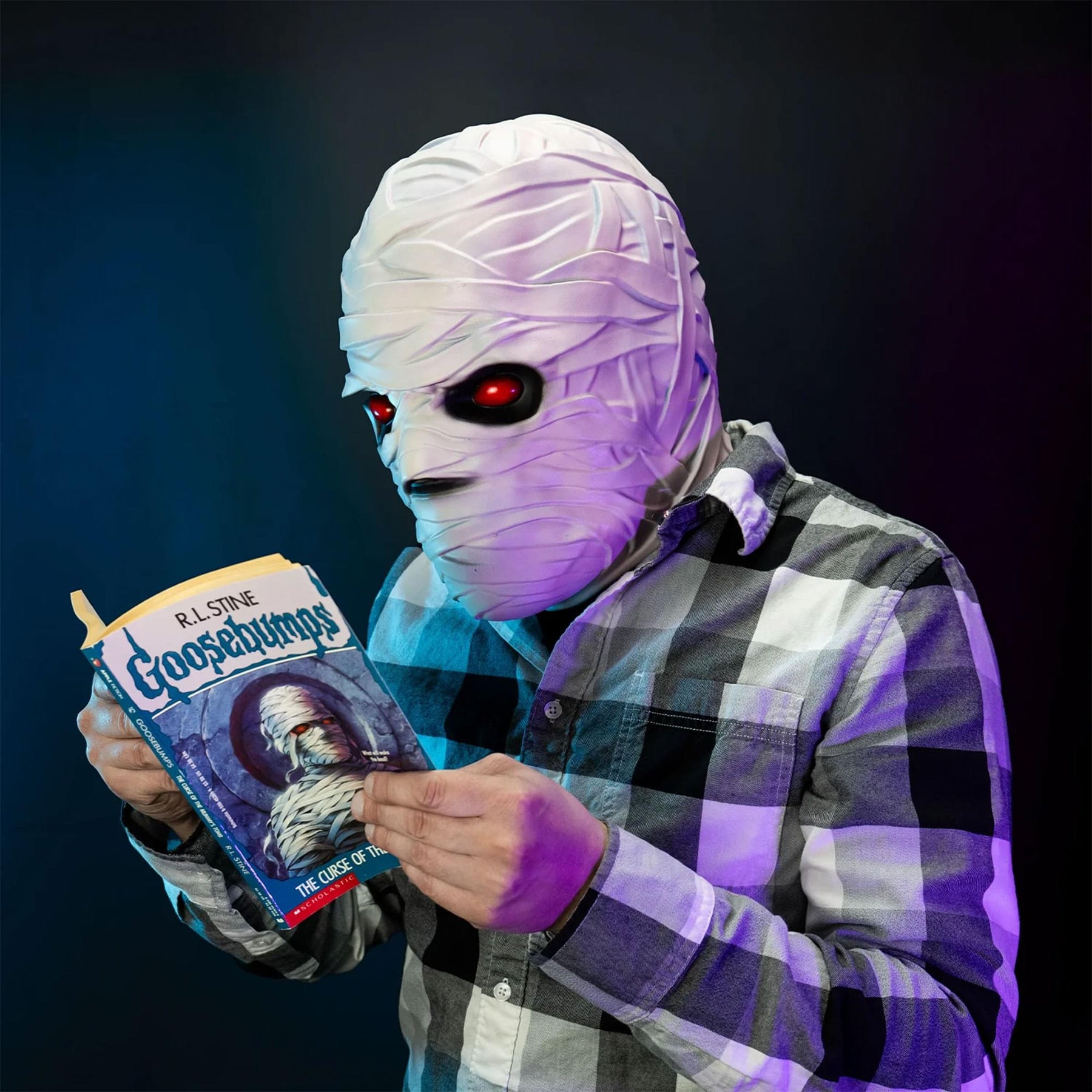 Goosebumps Mummy Adult Vinyl Costume Mask