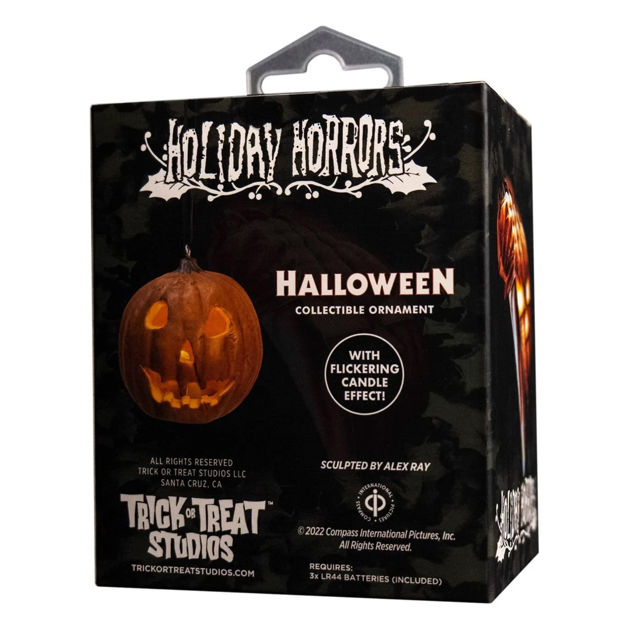 Halloween (1978) Light Up Pumpkin Holiday Horrors Ornament