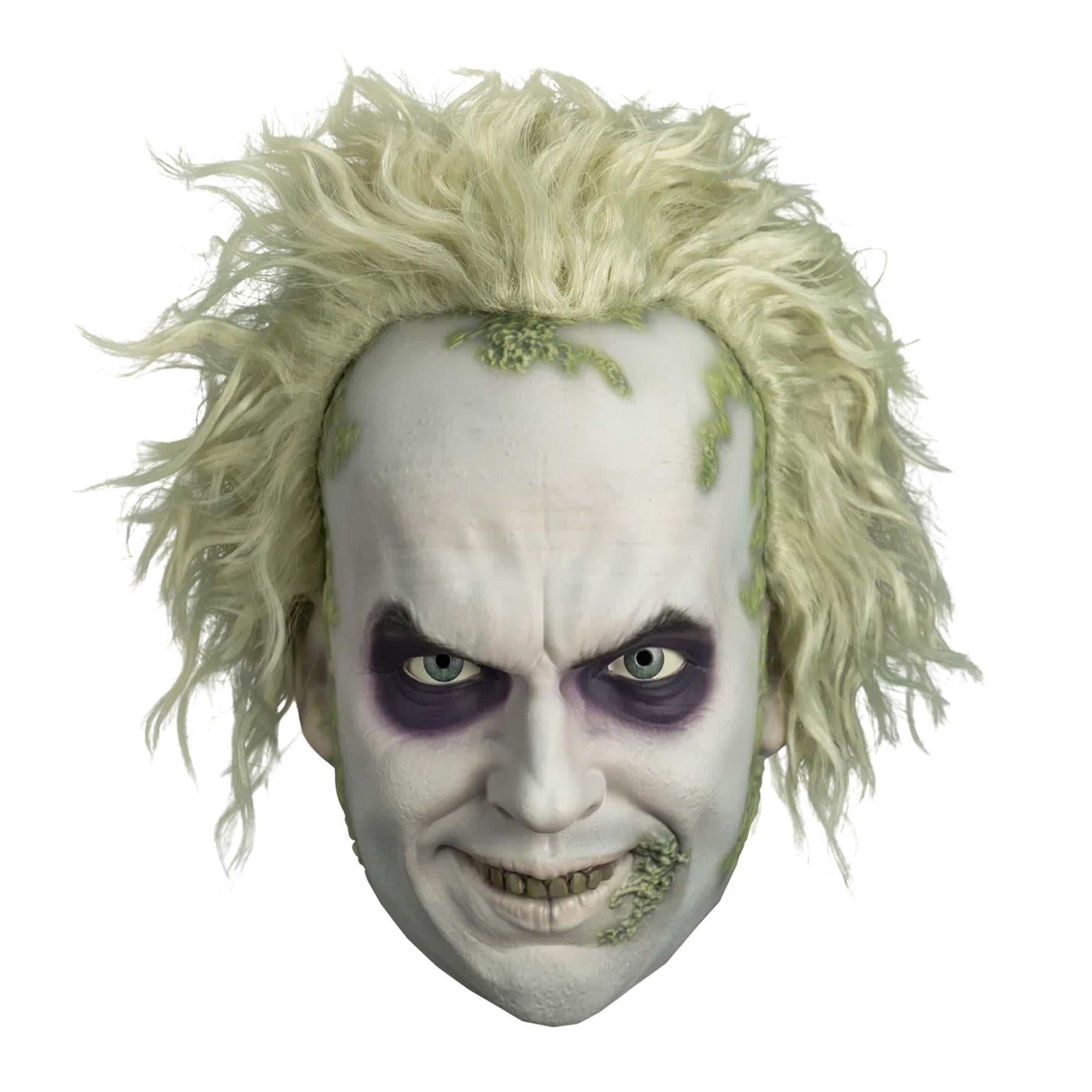 Beetlejuice Deluxe Adult Injection Costume Mask