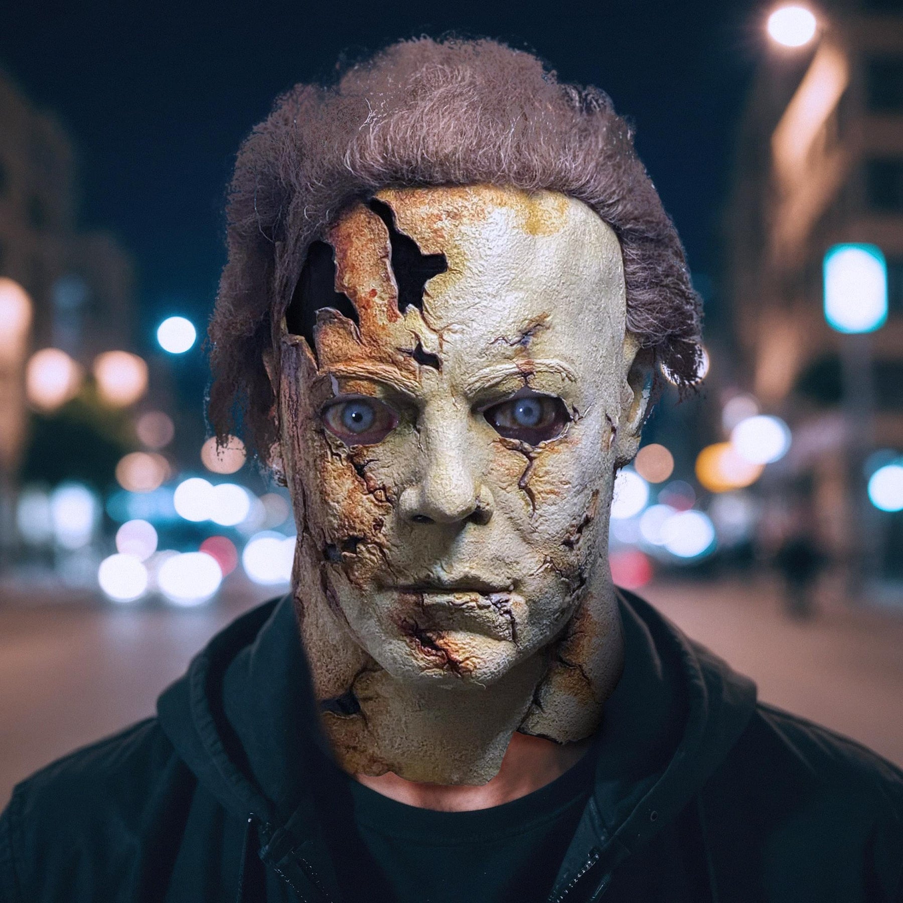 Halloween II 2009 Laurie Strode Michael Myers Dream Adult Costume Mask