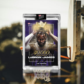 2023-24 TOPPS NOW Basketball Card | 40k Points LeBron James LJ-40K