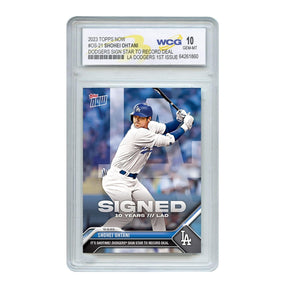 MLB 2023 TOPPS NOW Shohei Ohtani Card OS21