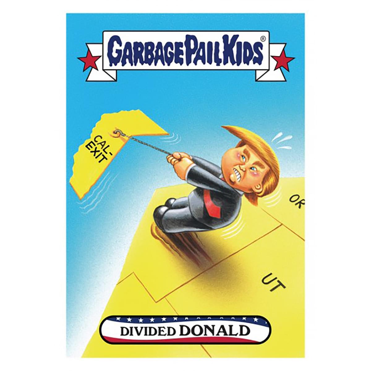 GPK: Disgrace To The White House: Divided DONALD TRUMP, Card 71
