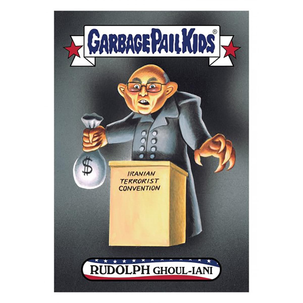 GPK: Disgrace To The White House: RUDOLPH Ghouliani, Card 80