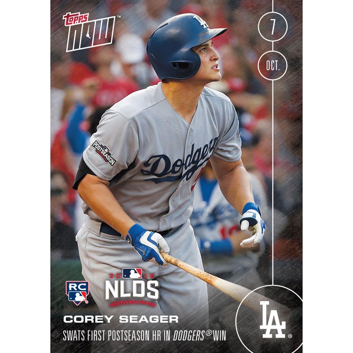 MLB LA Dodgers Corey Seager (RC) #551 2016 Topps NOW Trading Card