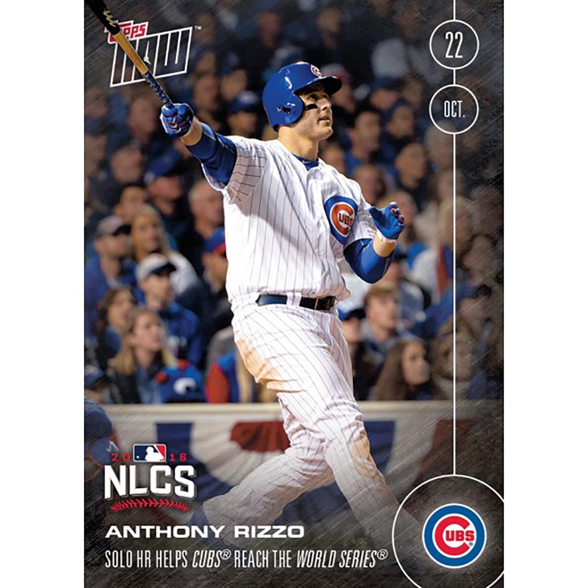 MLB Chicago Cubs Anthony Rizzo #616 2016 Topps NOW Trading Card