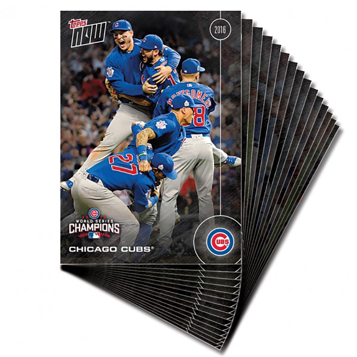 MLB Chicago Cubs 2016 World Series Championship Topps Trading Card Set