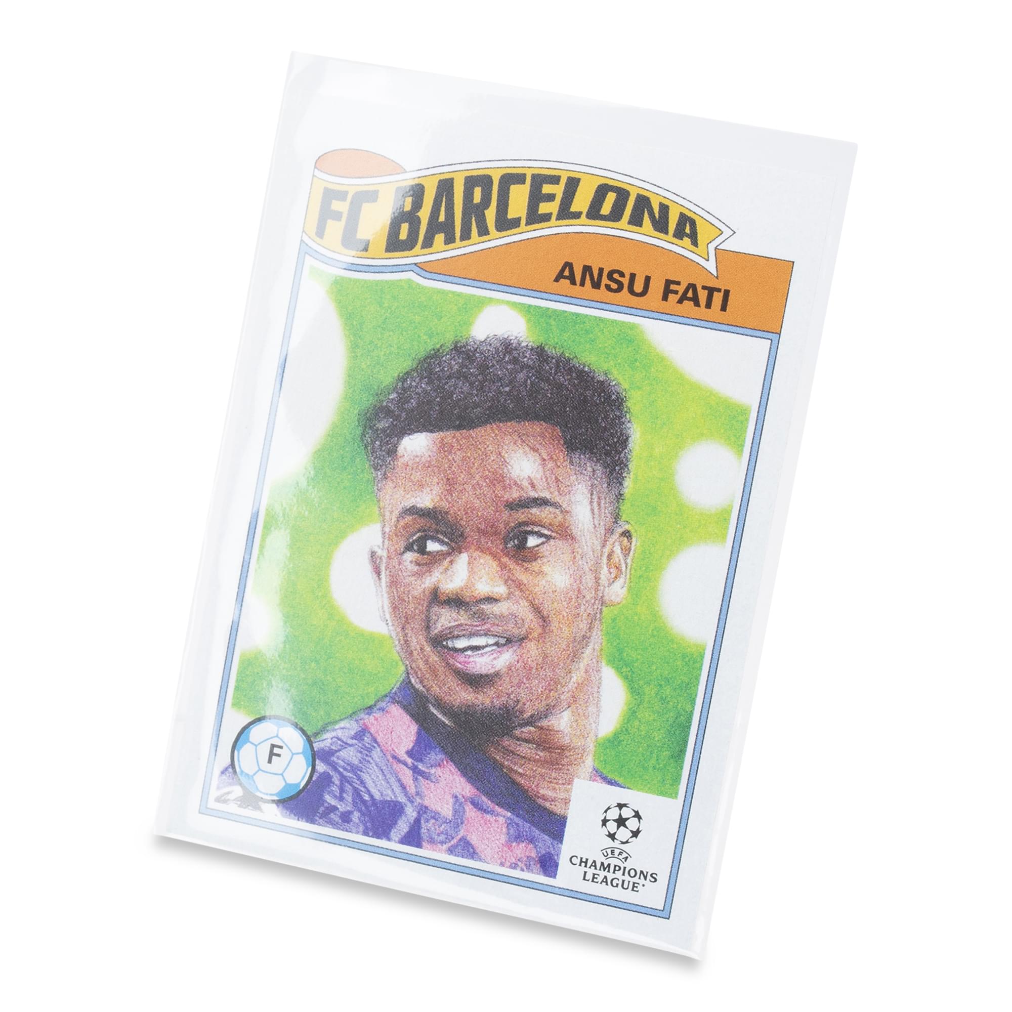 UCL TOPPS Living Set Card #404 | Ansu Fati