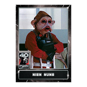 Star Wars ROTJ 40th Anniversary 2023 Topps Card #10 | Nien Nunb