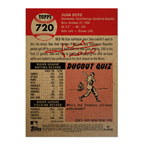 MLB Topps Living Set Juan Soto Card #720