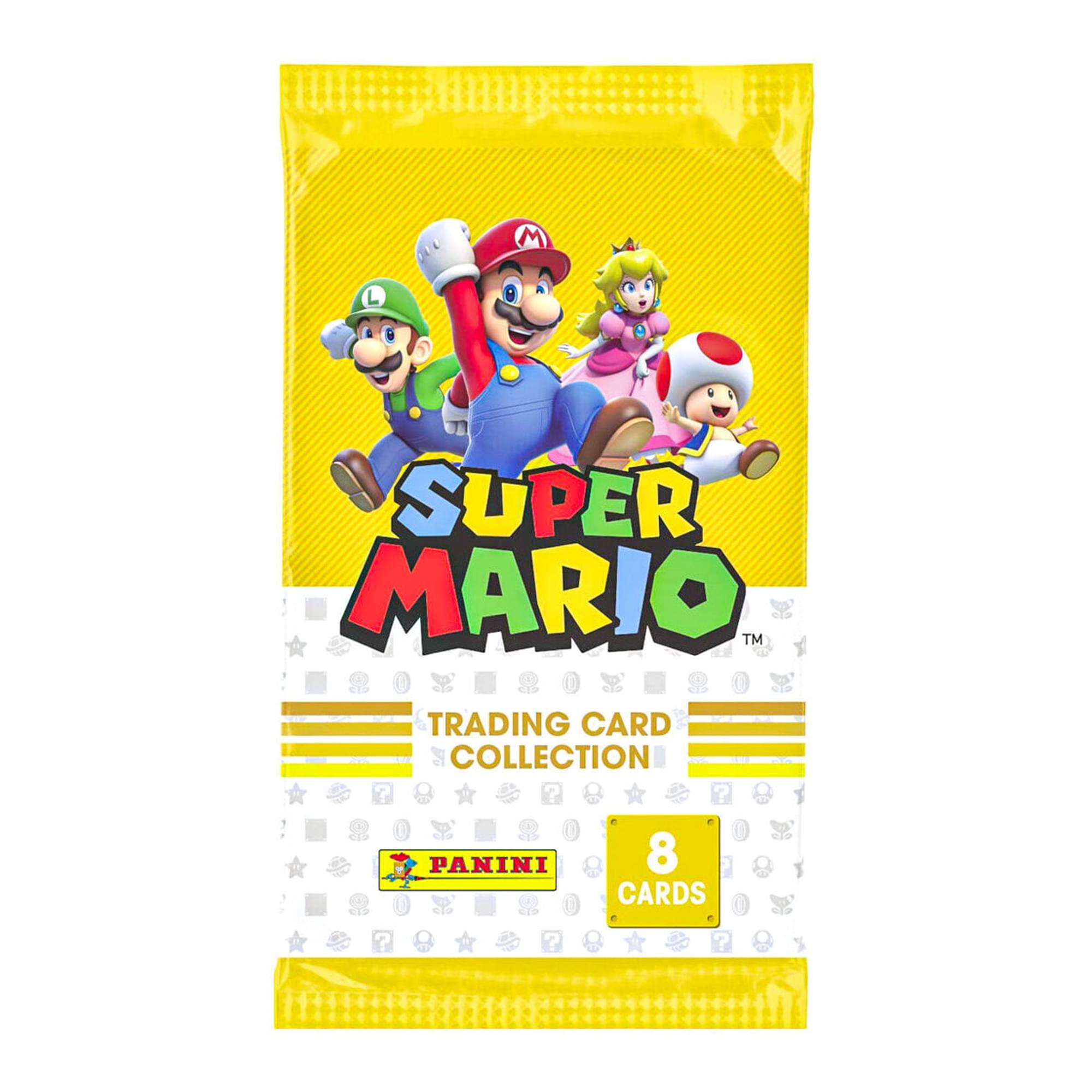 Super Mario 2022 Panini  Trading Card Box | 18 Packs