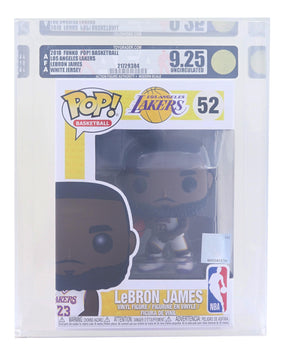 LA Lakers NBA Funko POP | Lebron White Jersey | Graded AFA 9.25